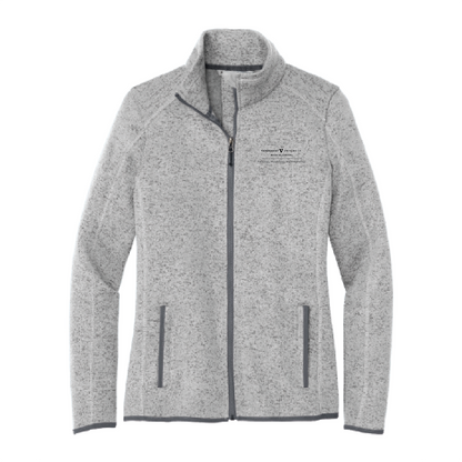 Port Authority Ladies Sweater Fleece Jacket