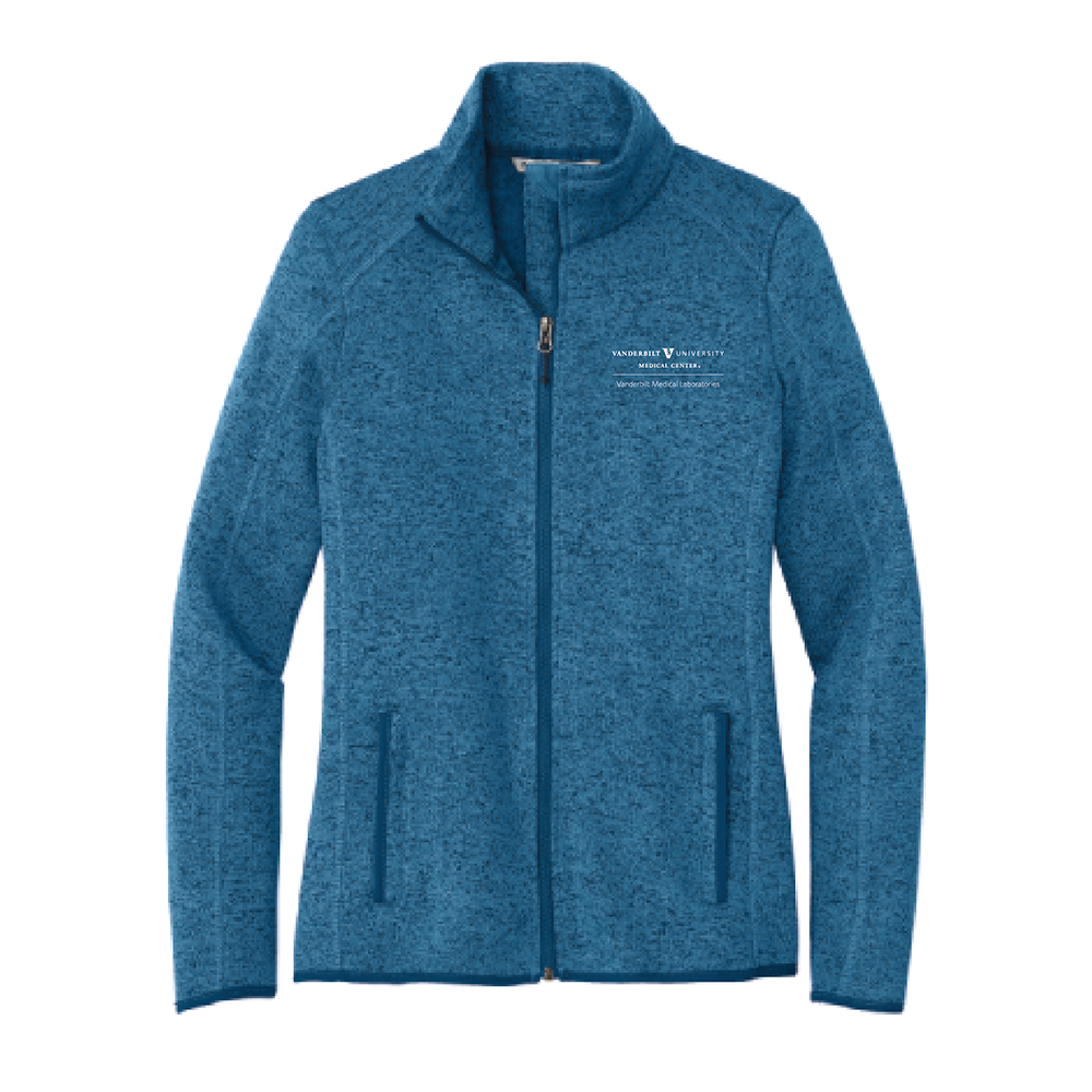 Port Authority Ladies Sweater Fleece Jacket