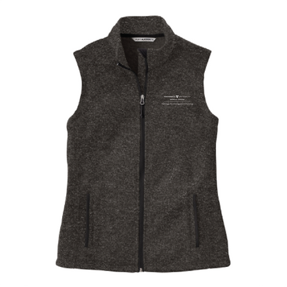 Port Authority Ladies Sweater Fleece Vest