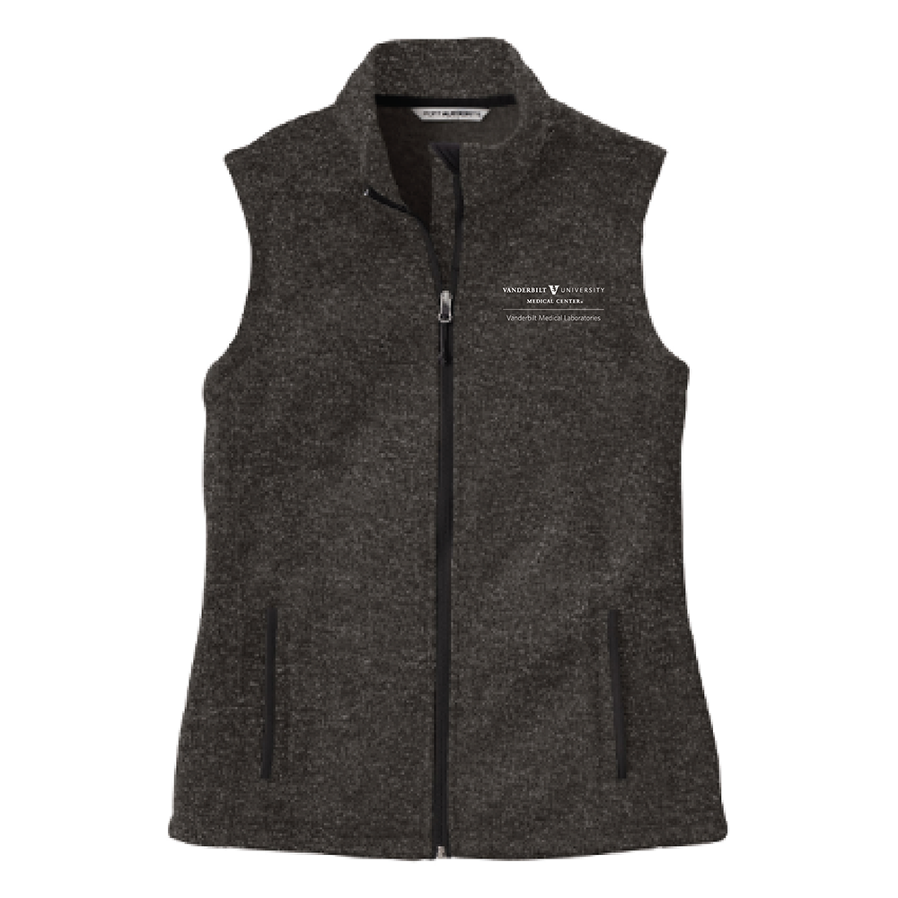 Port Authority Ladies Sweater Fleece Vest