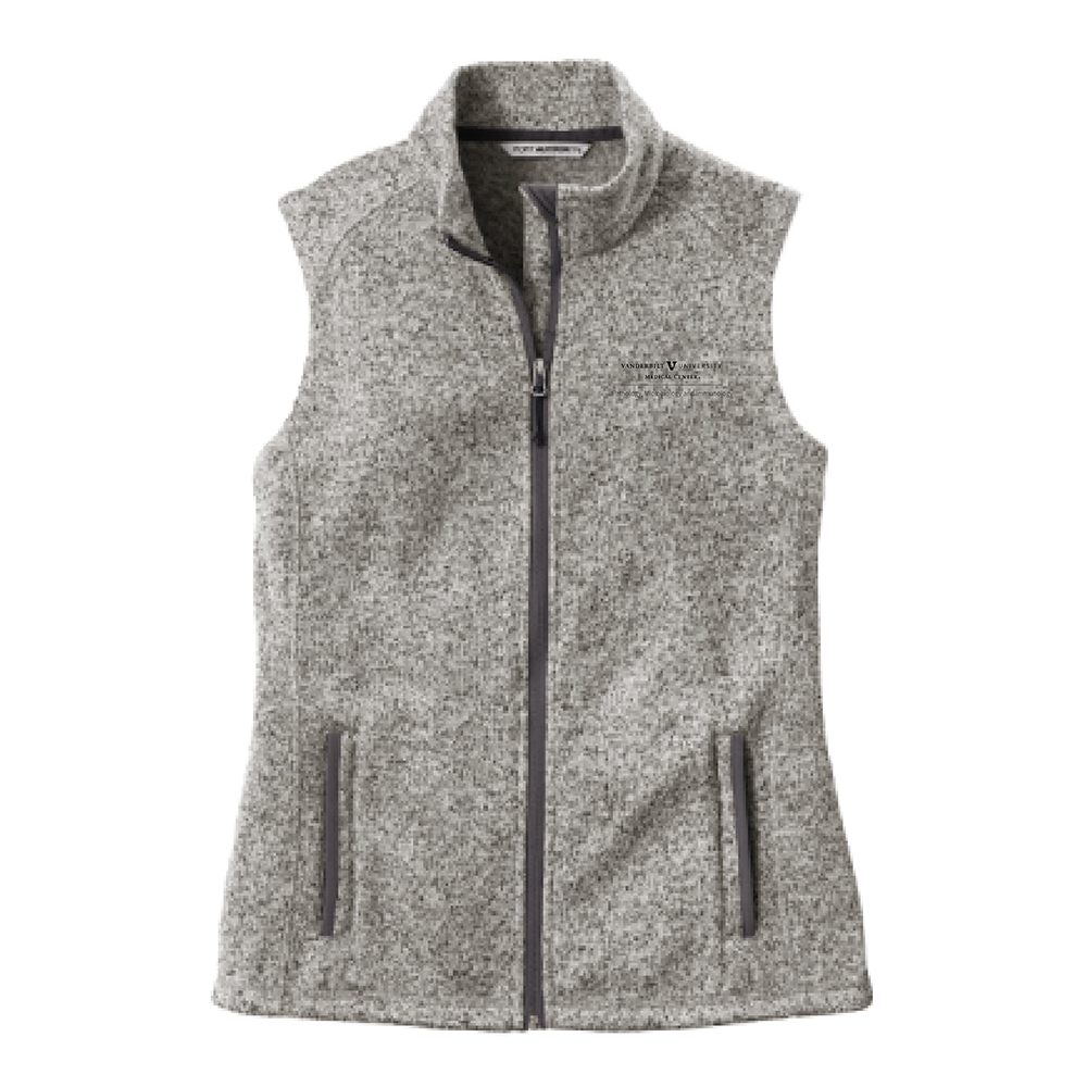 Port Authority Ladies Sweater Fleece Vest