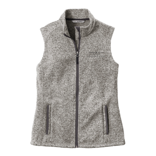 Port Authority Ladies Sweater Fleece Vest